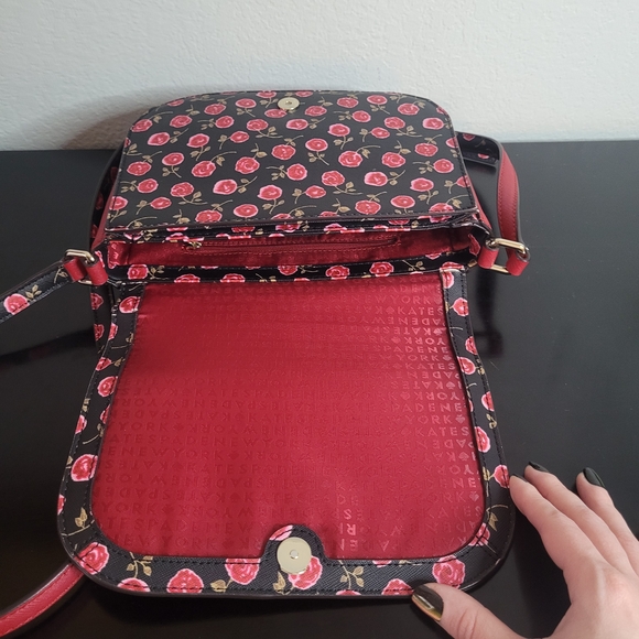 Kate Spade Laurel Way Hazy Rose Carsen Crossbody - Picture 7 of 13